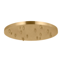 Visual Comfort SLCH577HAB - 36" Round Multiport Canopy