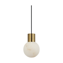 Visual Comfort SLPD541WDBHAB - Mina Alabaster Small Pendant