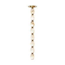Visual Comfort SLPD55030ALBHABR - Collier Alabaster 24 Pendant