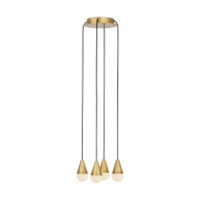 Visual Comfort SLCH51330HAB - Cupola Alabaster 4 Light Chandelier