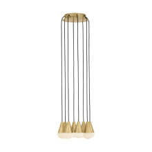 Visual Comfort SLCH51530HAB - Cupola Alabaster 8 Light Chandelier