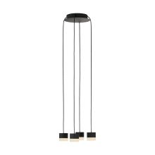 Visual Comfort SLCH52030B - Gable Alabaster 4 Light Chandelier