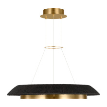 Visual Comfort SLCH55927WBKHAB - Noa Medium Chandelier