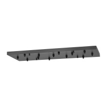 Visual Comfort SLCH574B - 54" Rectangular Multiport Canopy