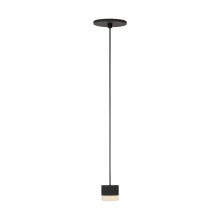 Visual Comfort SLPD51830B - Gable Alabaster 1 Light Pendant