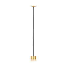 Visual Comfort SLPD51930HAB - Gable Alabaster Port Alone Pendant