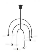Visual Comfort 700CLM6B-LED930 - Calumn 6-Light Chandelier