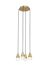 Visual Comfort 700TRSPCPA4RNB-LED930 - Cupola 4 Light Chandelier