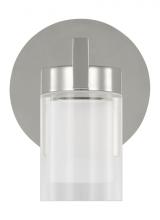 Visual Comfort KWWS19927N-277 - Kelly Wearstler Esfera 1-light dimmable LED small sconce with polished nickel finish
