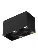 Visual Comfort 700FMEXOD640BW-LED935 - Exo 6 Dual Flush Mount