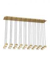 Visual Comfort 700TRSPGBL27TNB-LED930277 - Gable 27 Light Chandelier