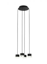 Visual Comfort 700TRSPGBL4RB-LED930 - Gable 4 Light Chandelier