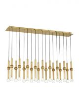 Visual Comfort 700TRSPGYD18TNB-LED930120 - Guyed 18 Light Chandelier