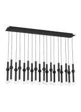 Visual Comfort 700TRSPGYD18TB-LED930120 - Guyed 18 Light Chandelier