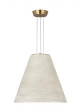 Visual Comfort SLPD12627CRNB - Karam Tapered Medium Pendant