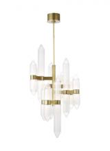 Visual Comfort 700LGSN31BR-LED927 - Langston Medium Chandelier