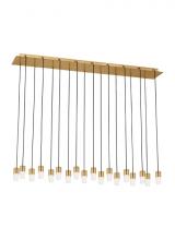 Visual Comfort & Co. Modern Collection SLCH39327NB-277 - Lassell Accent 18 Light Chandelier