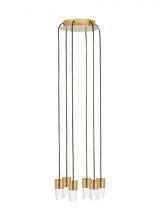 Visual Comfort & Co. Modern Collection SLCH39127NB - Lassell Accent 6 Light Chandelier