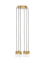 Visual Comfort SLCH39127NB - Lassell Accent 6 Light Chandelier