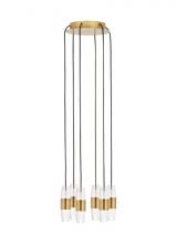Visual Comfort SLCH38427NB - Lassell Short 6 Light Chandelier