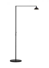 Visual Comfort SLOFL24527B - Sean Lavin Mill 1-light dimmable LED outdoor grande floor lamp with black finish