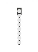 Visual Comfort SLWS22827BZ - Sean Lavin Perle 1-light dimmable LED sconce with dark bronze finish and glass shade