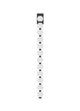 Visual Comfort SLWS23030BZ - Sean Lavin Perle 1-light dimmable LED sconce with dark bronze finish and glass shade