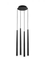 Visual Comfort 700TRSPPYL4RB-LED930 - Pylon 4 Light Chandelier