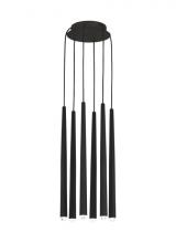 Visual Comfort 700TRSPPYL6RB-LED930 - Pylon 6 Light Chandelier