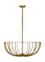 Visual Comfort SLFM33327PAB - Sanchi X-Large Semi Flush