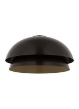Visual Comfort SLFM13627BZ - Shanti Large Flush
