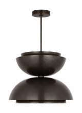 Visual Comfort SLPD32227BZ - Shanti X-Large Double Asymmetric Pendant