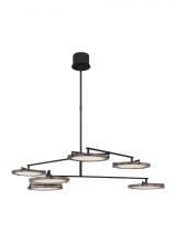 Visual Comfort CDCH17327WOB - Shuffle Large Chandelier