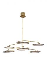 Visual Comfort CDCH17327WONB - Shuffle Large Chandelier