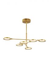 Visual Comfort 700SPCTBR-LED930-277 - Spectica 6 Chandelier