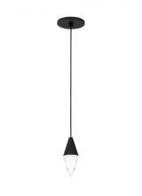 Visual Comfort 700TRSPTRT1RB-LED930 - Turret 1 Light Pendant