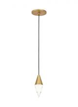 Visual Comfort 700TRSPTRT1RNB-LED930 - Turret 1 Light Pendant