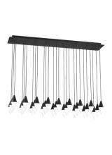 Visual Comfort 700TRSPTRT27TB-LED930277 - Turret 27 Light Chandelier