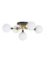 Visual Comfort 700FMVGOOR - Viaggio Flush Mount