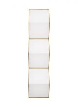 Visual Comfort CDWS11127WNB - Zig Zag Medium Sconce
