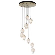 Hubbardton Forge - Canada 131140-SKT-LONG-86-WP0754 - Chrysalis 9-Light Small Crystal Pendant