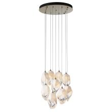 Hubbardton Forge - Canada 131141-SKT-LONG-86-WP0755 - Chrysalis 9-Light Large Crystal Pendant