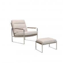 Furniture by CARTWRIGHT 724FA1P-FA1 - Amaro Fabric Chair & Ottoman