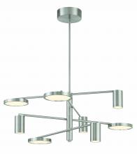 Minka P5496-084-L - SWIVEL - 8 LIGHT LED CHANDELIER