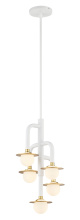 Minka P5512-706-L - Tubular - 5 Light Chandelier