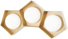 Minka P1393-044G-L - FIVE-O - 3 LIGHT LED BATH