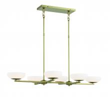 Minka P1466-695-L - SCALE - 6 LIGHT ISLAND LED
