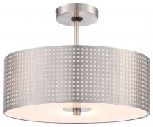 Minka P5747-084 - GRID™ - 3 LIGHT SEMI FLUSH