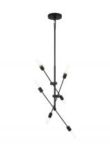Visual Comfort 3100506-112 - Axis Six Light Medium Chandelier