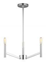 Visual Comfort 3124303-05 - Vector Three Light Chandelier